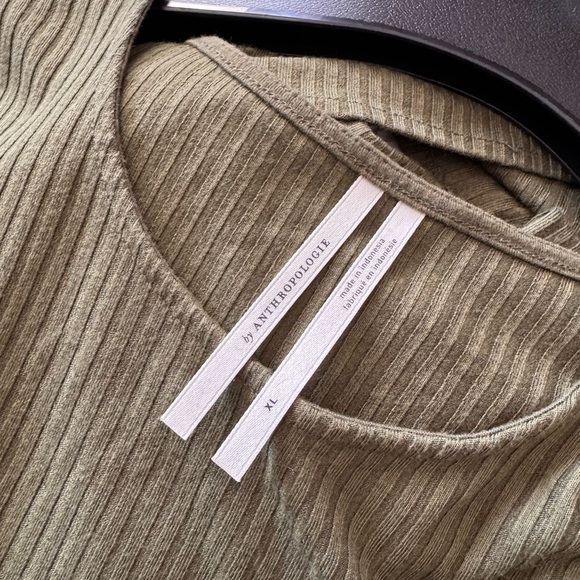 Anthropologie Olive Jade Green High Low Dress - Picture 3 of 4